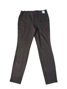 Reitmans Dark Brown Ponte Knit Pants